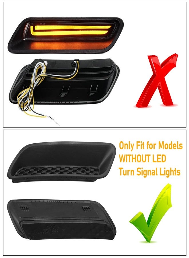 Moonlinks Compatible with 2010-2019 Dodge Ram Hood Vent Bezels 1500 2500 3500,Ram Air Hood Scoop Bonnet Replace Left&Right Side,Engine Hood Air Vent Outlet Cover Trim Black,68324991AA LH/68324990AA RH - Image 4